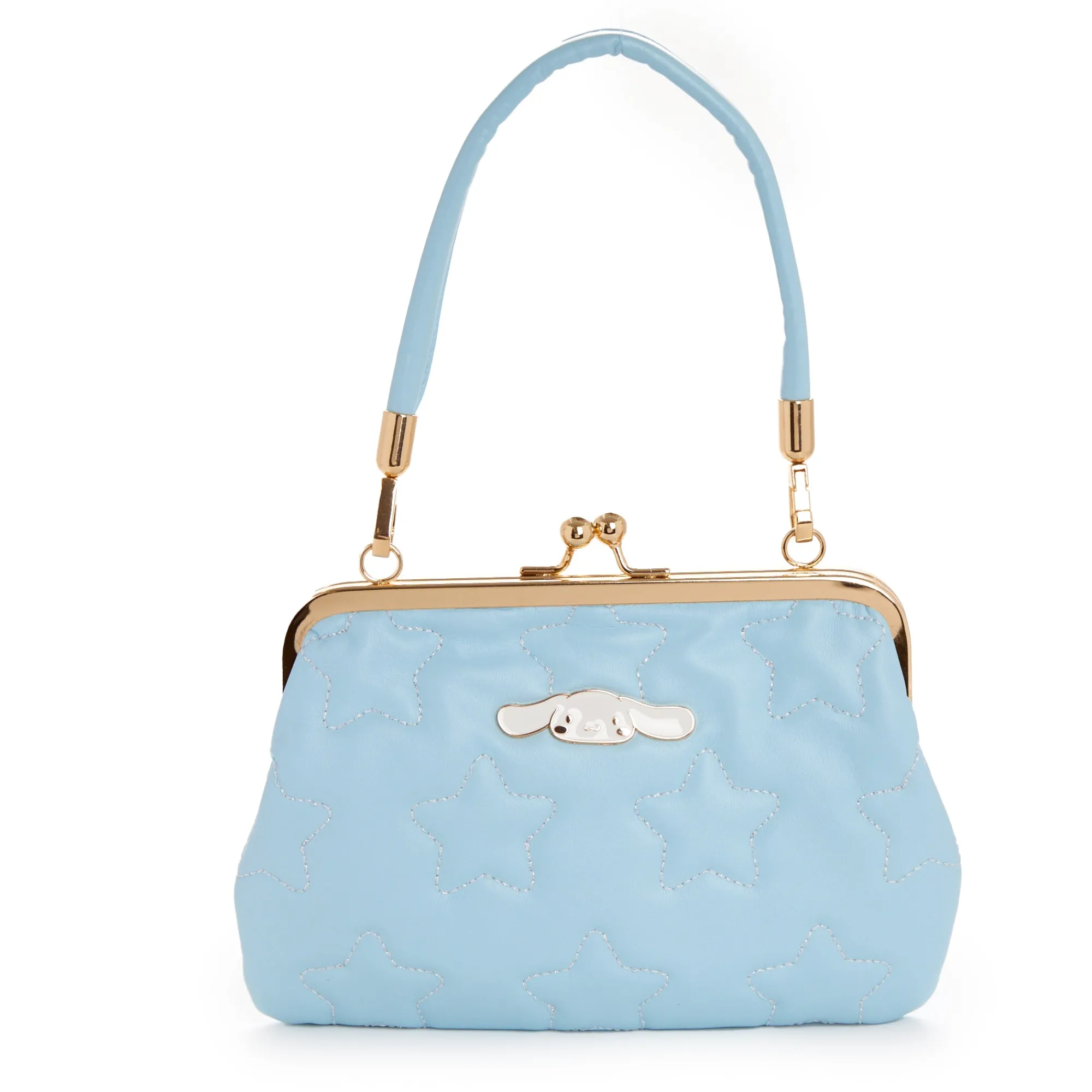 Global Original Cinnamoroll 2-Way Quilted Kiss Knob Handbag