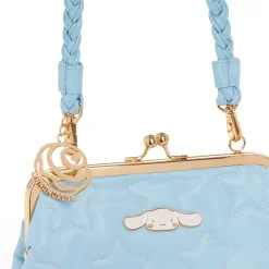 Global Original Cinnamoroll 2-Way Quilted Kiss Knob Handbag