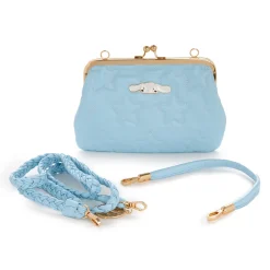 Global Original Cinnamoroll 2-Way Quilted Kiss Knob Handbag