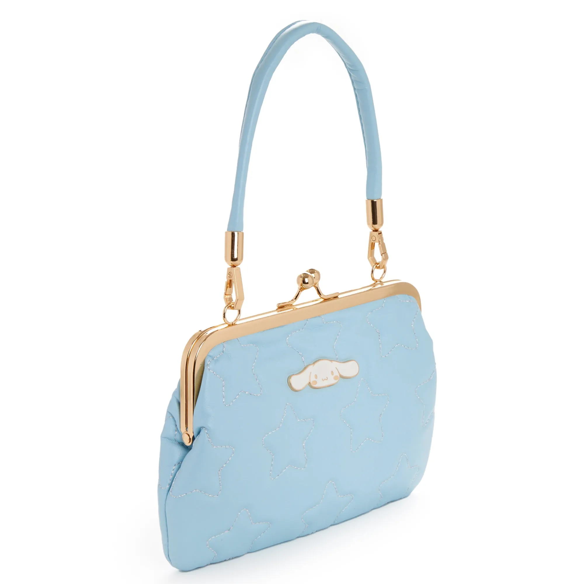 Global Original Cinnamoroll 2-Way Quilted Kiss Knob Handbag