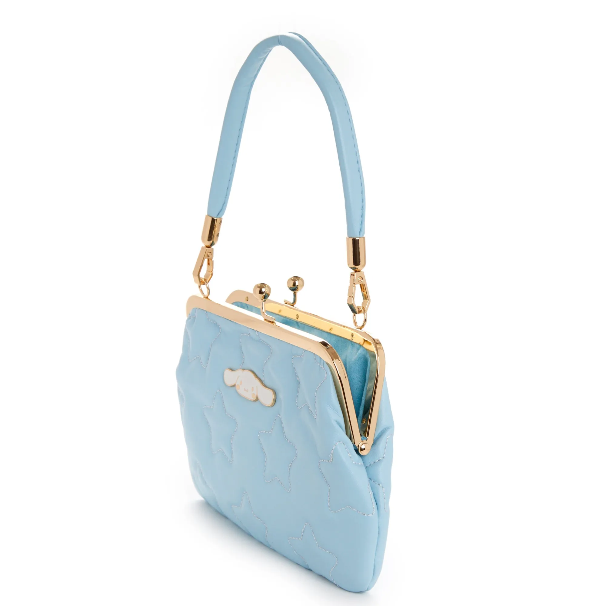 Global Original Cinnamoroll 2-Way Quilted Kiss Knob Handbag