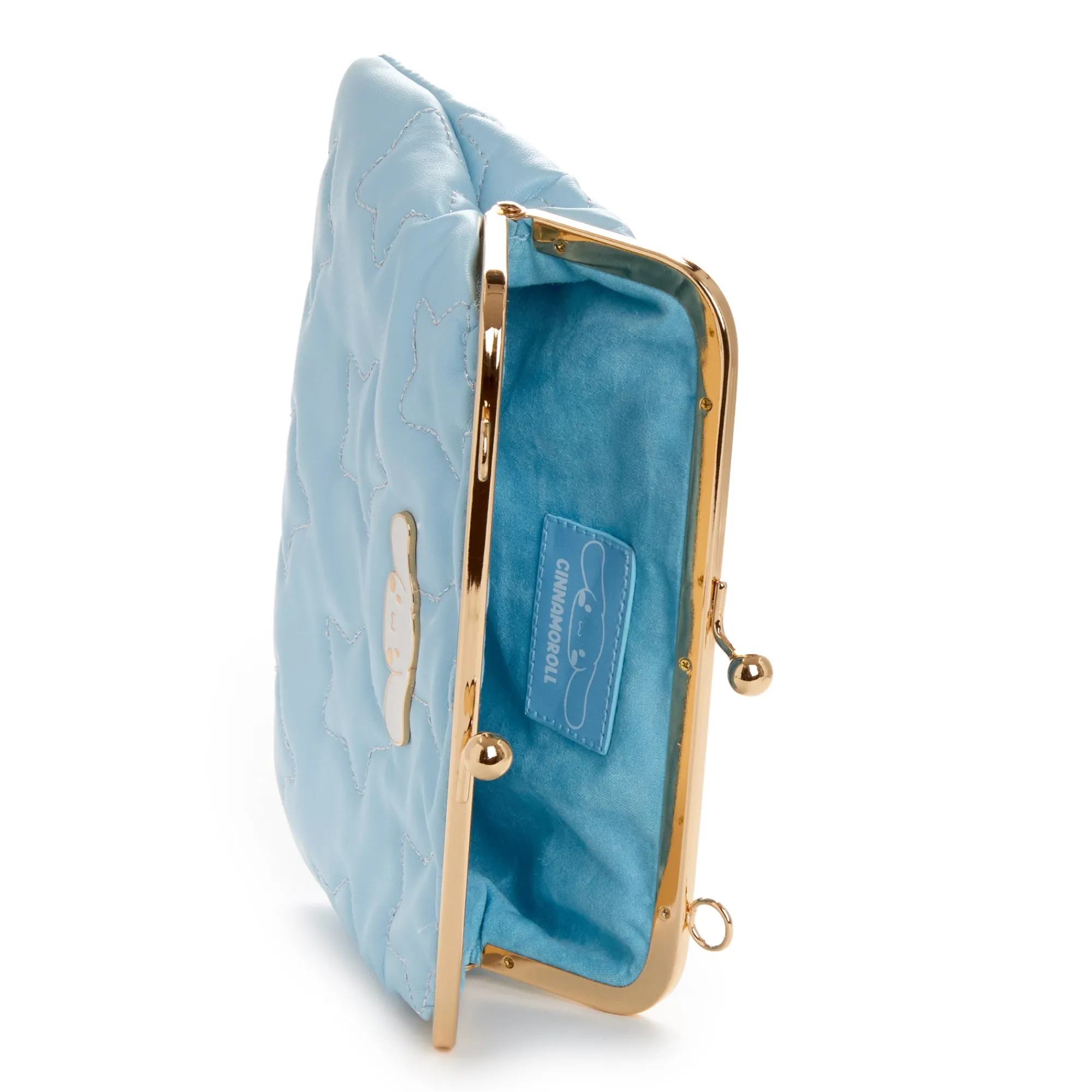 Global Original Cinnamoroll 2-Way Quilted Kiss Knob Handbag