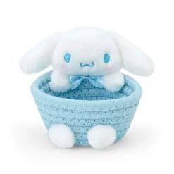 Japan Original Cinnamoroll Woven Rope Storage Basket