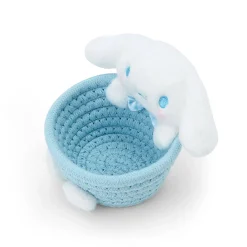 Japan Original Cinnamoroll Woven Rope Storage Basket