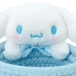 Japan Original Cinnamoroll Woven Rope Storage Basket