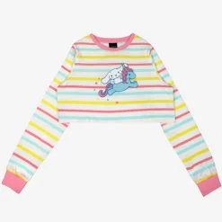 BIOWORLD Cinnamoroll x Dumbgood d Crop Longsleeve