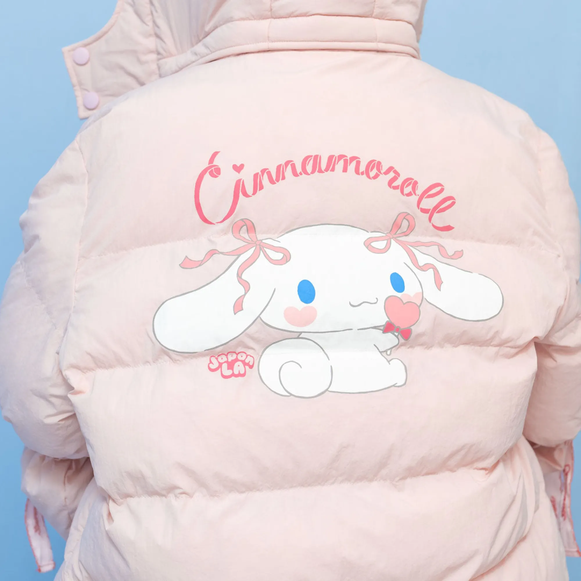 JapanLA Cinnamoroll x Bows Puffer Jacket