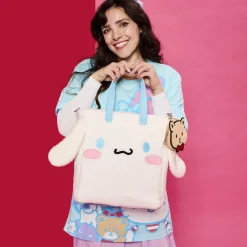 LOUNGEFLY Cinnamoroll x Sherpa Tote Bag With Coin Bag