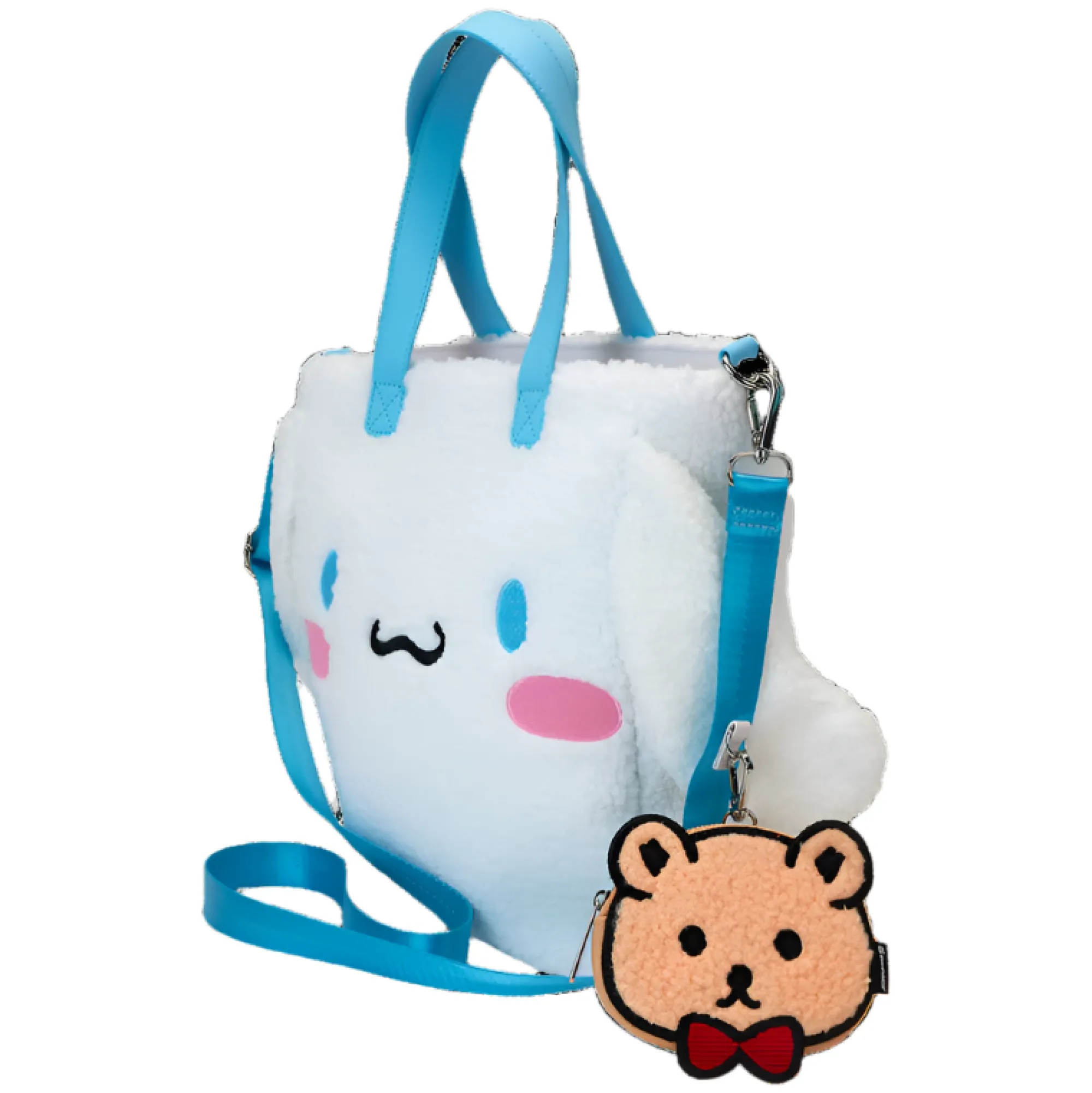 LOUNGEFLY Cinnamoroll x Sherpa Tote Bag With Coin Bag