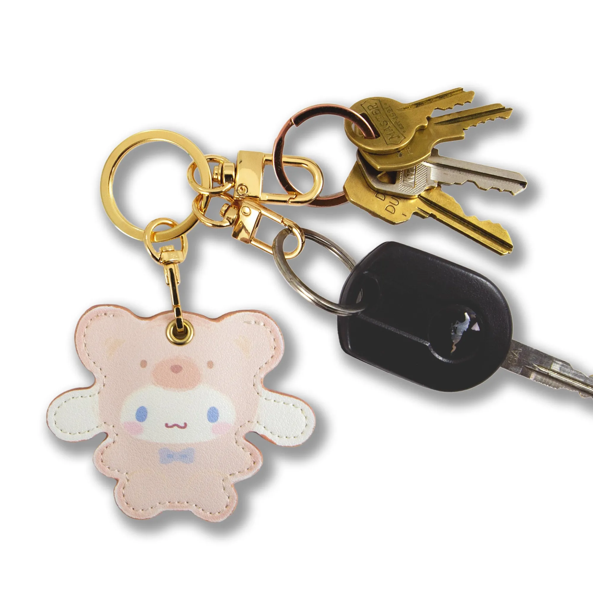 BySonix Inc. Cinnamoroll x Sonix AirTag Keychain (Latte Bears)
