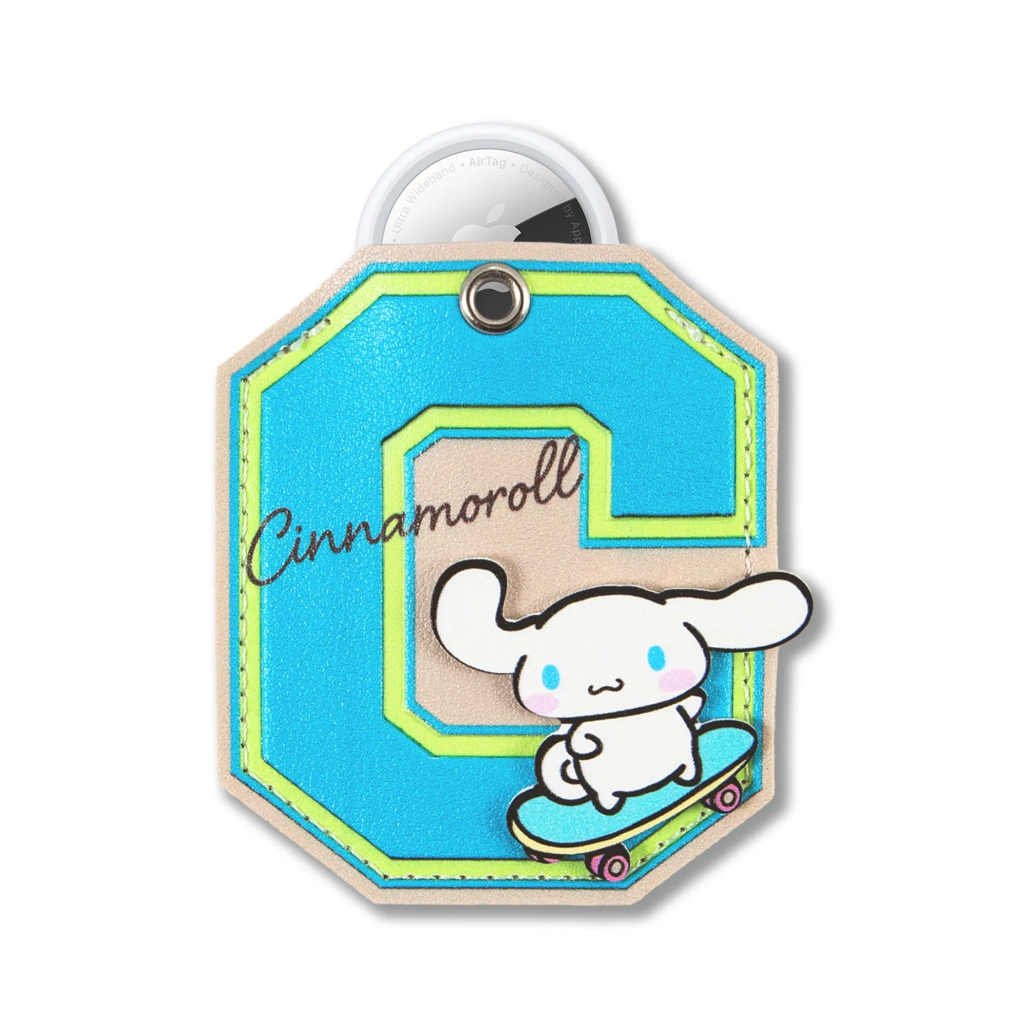 BySonix Inc. Cinnamoroll x Sonix College Letters AirTag Keychain