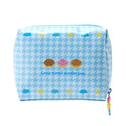 Japan Original Cinnamoroll Zipper Pouch (Floral Houndstooth Series)
