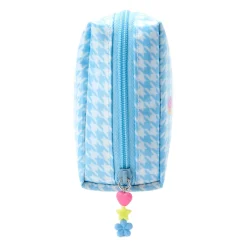 Japan Original Cinnamoroll Zipper Pouch (Floral Houndstooth Series)