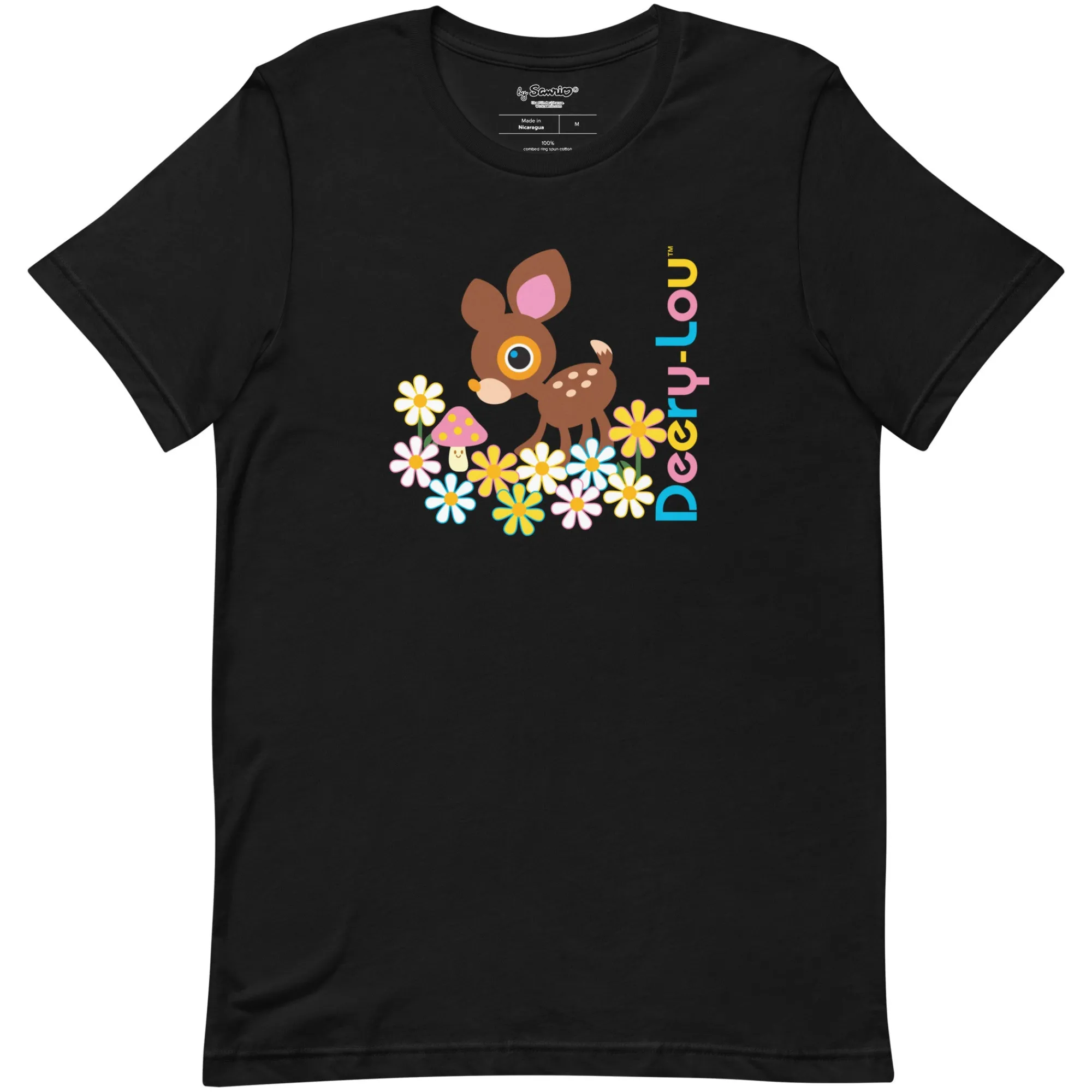 Printful Deery-Lou Floral Meadow Tee