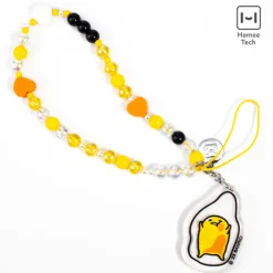 Hamee.com - Hamee US Gudetama Beaded Charm Mobile Phone Wrist Strap