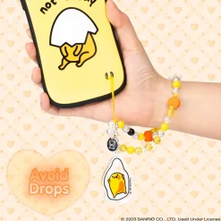 Hamee.com - Hamee US Gudetama Beaded Charm Mobile Phone Wrist Strap
