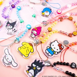 Hamee.com - Hamee US Gudetama Beaded Charm Mobile Phone Wrist Strap