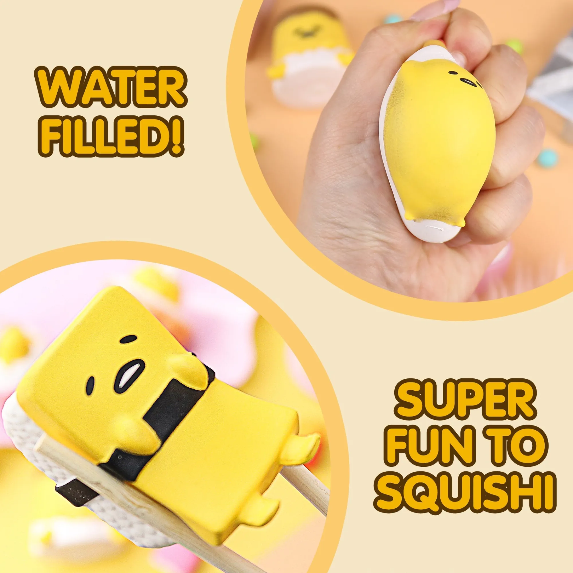 Hamee.com - Hamee US Gudetama Capsule Squishies (Series 1)