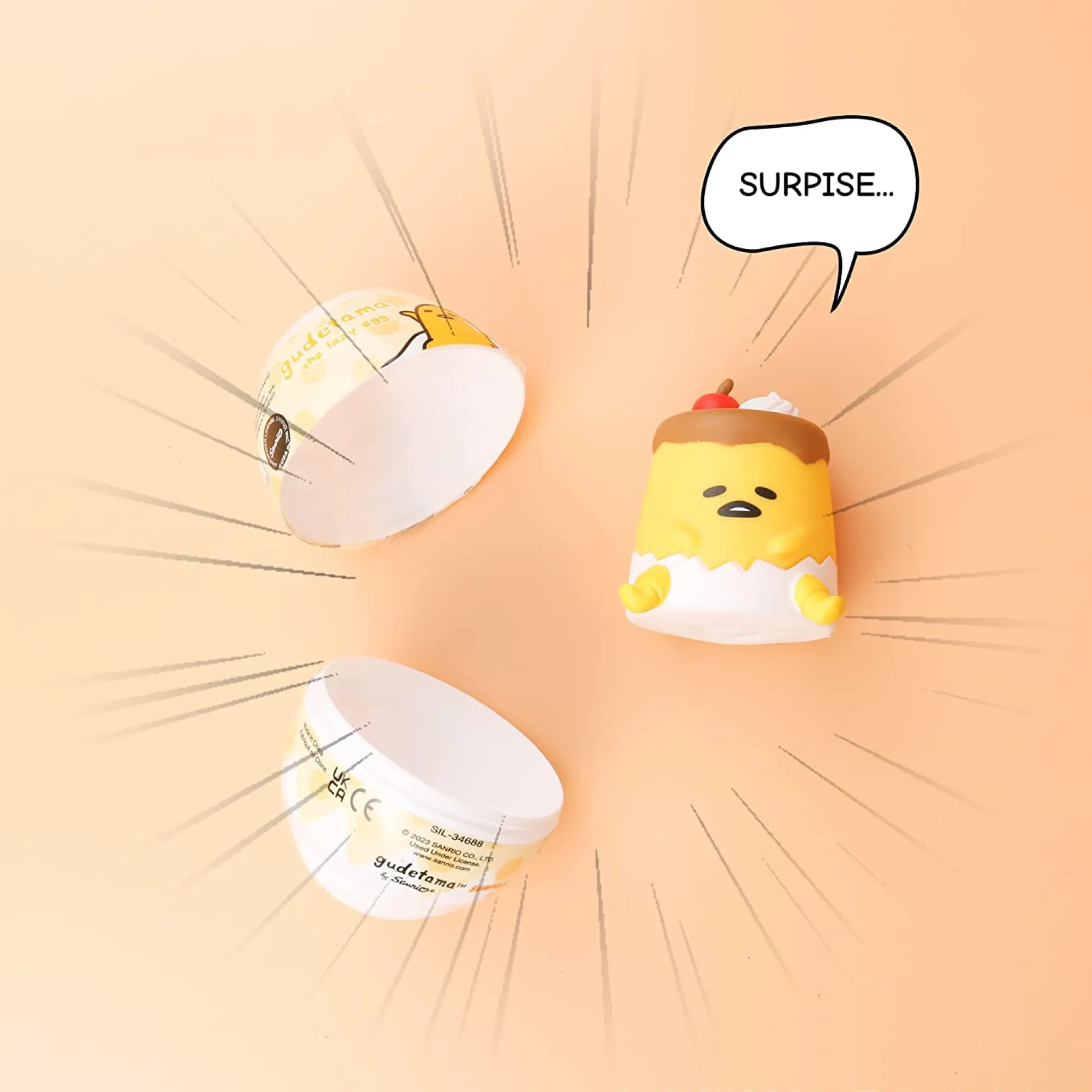 Hamee.com - Hamee US Gudetama Capsule Squishies (Series 1)