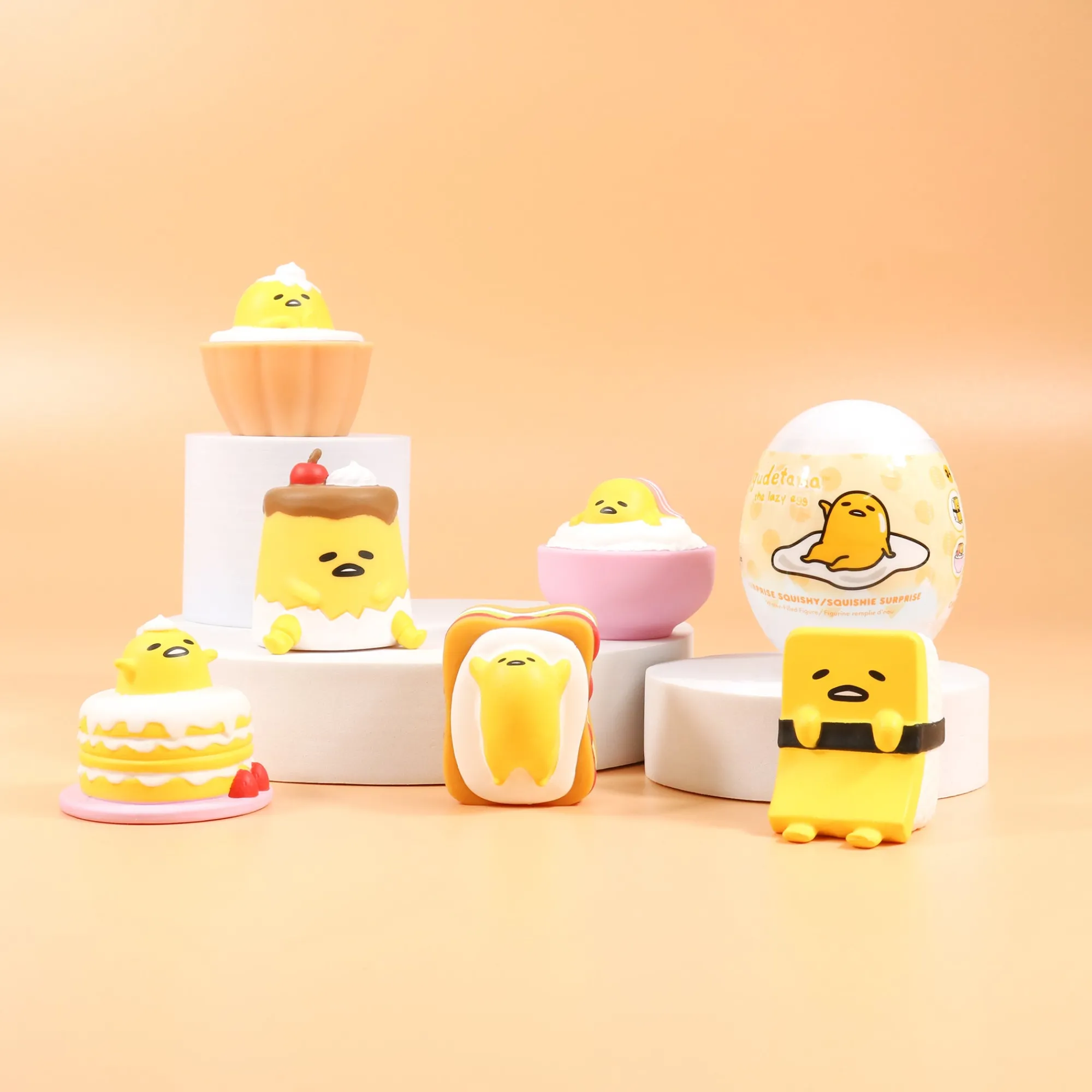 Hamee.com - Hamee US Gudetama Capsule Squishies (Series 1)