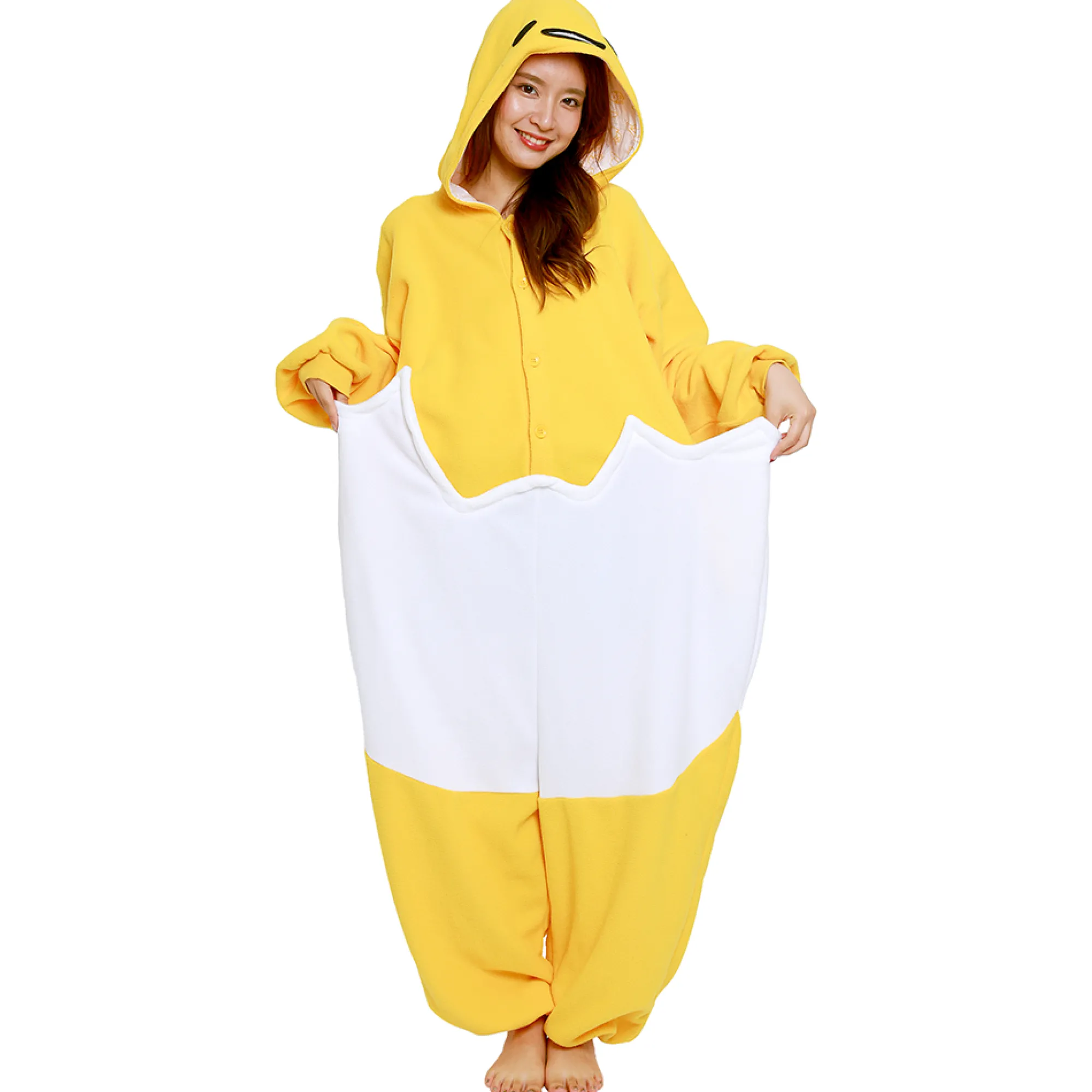 CLEVER IDIOTS Gudetama Kigurumi Onesie