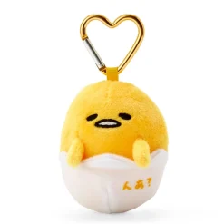 Japan Original Gudetama Plush Mascot All My Heart Keychain