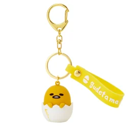 Japan Original Gudetama Signature Keychain