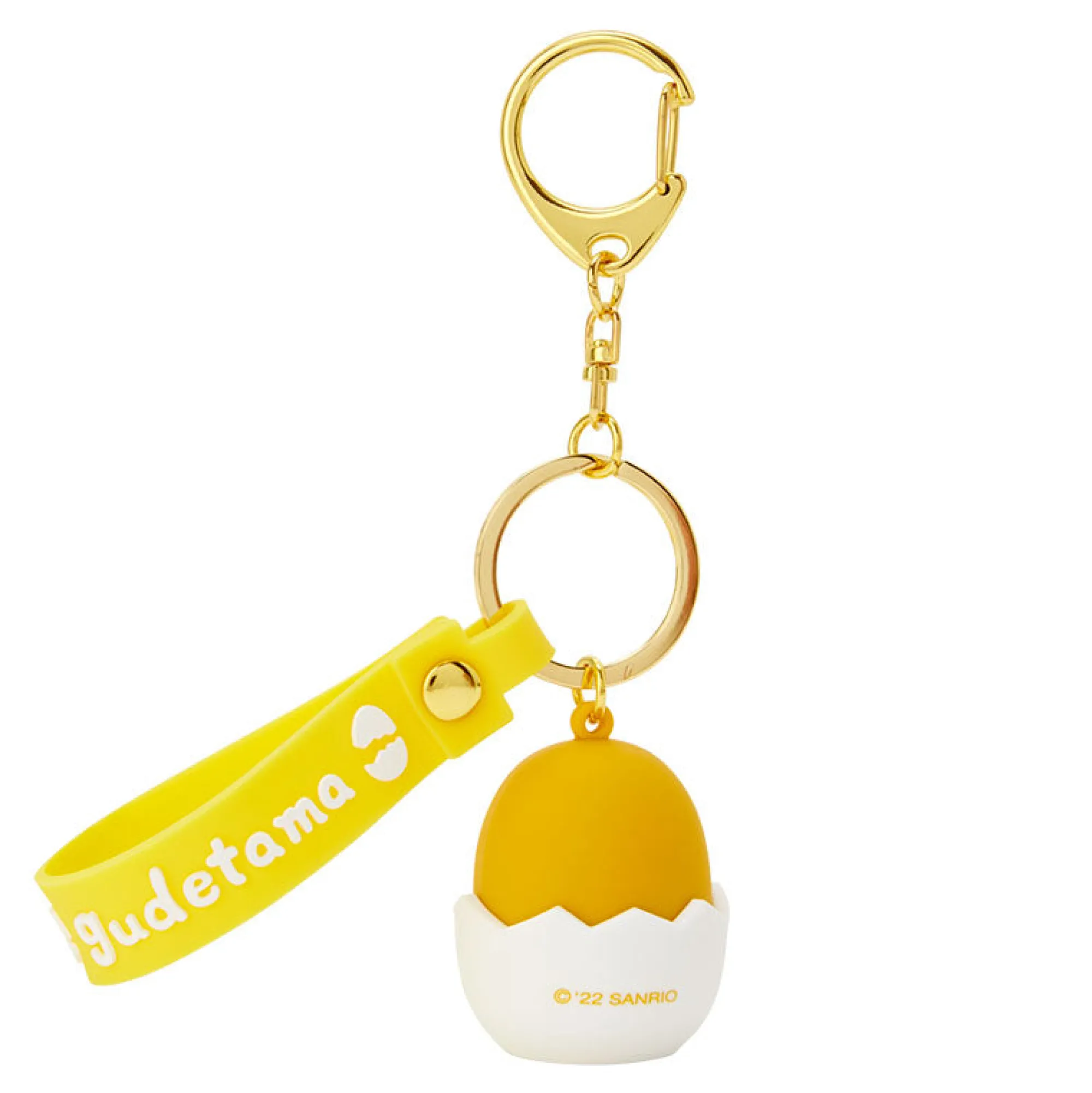 Japan Original Gudetama Signature Keychain
