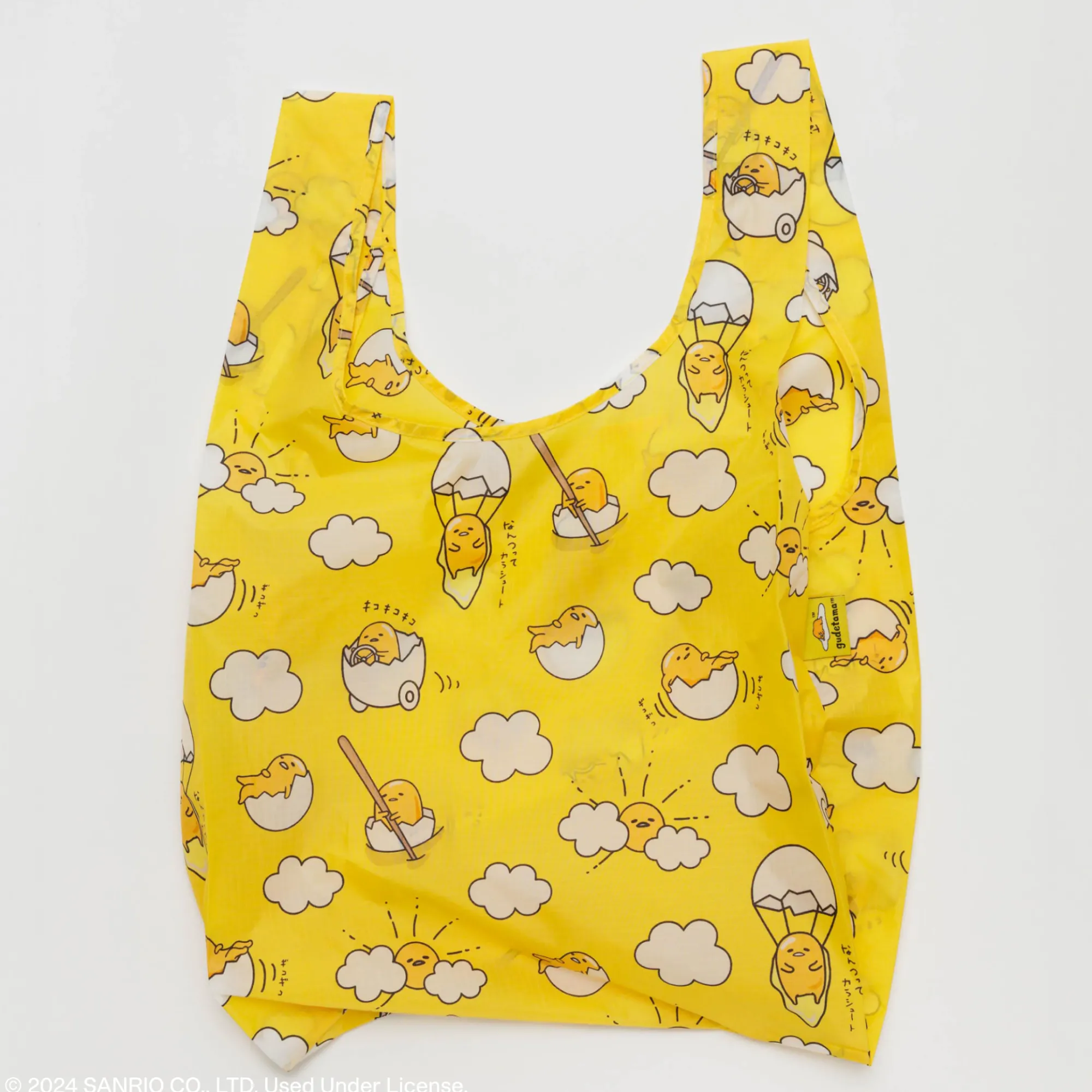 Baggu Corporation Gudetama x Baggu Standard Baggu