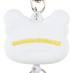 Japan Original Hanamaruobake Bestie Face Badge Reel