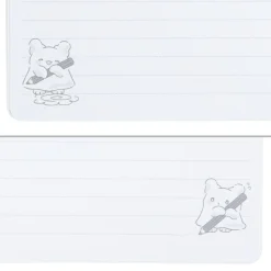 Japan Original Hanamaruobake Lined Notebook (Elastic Closure)