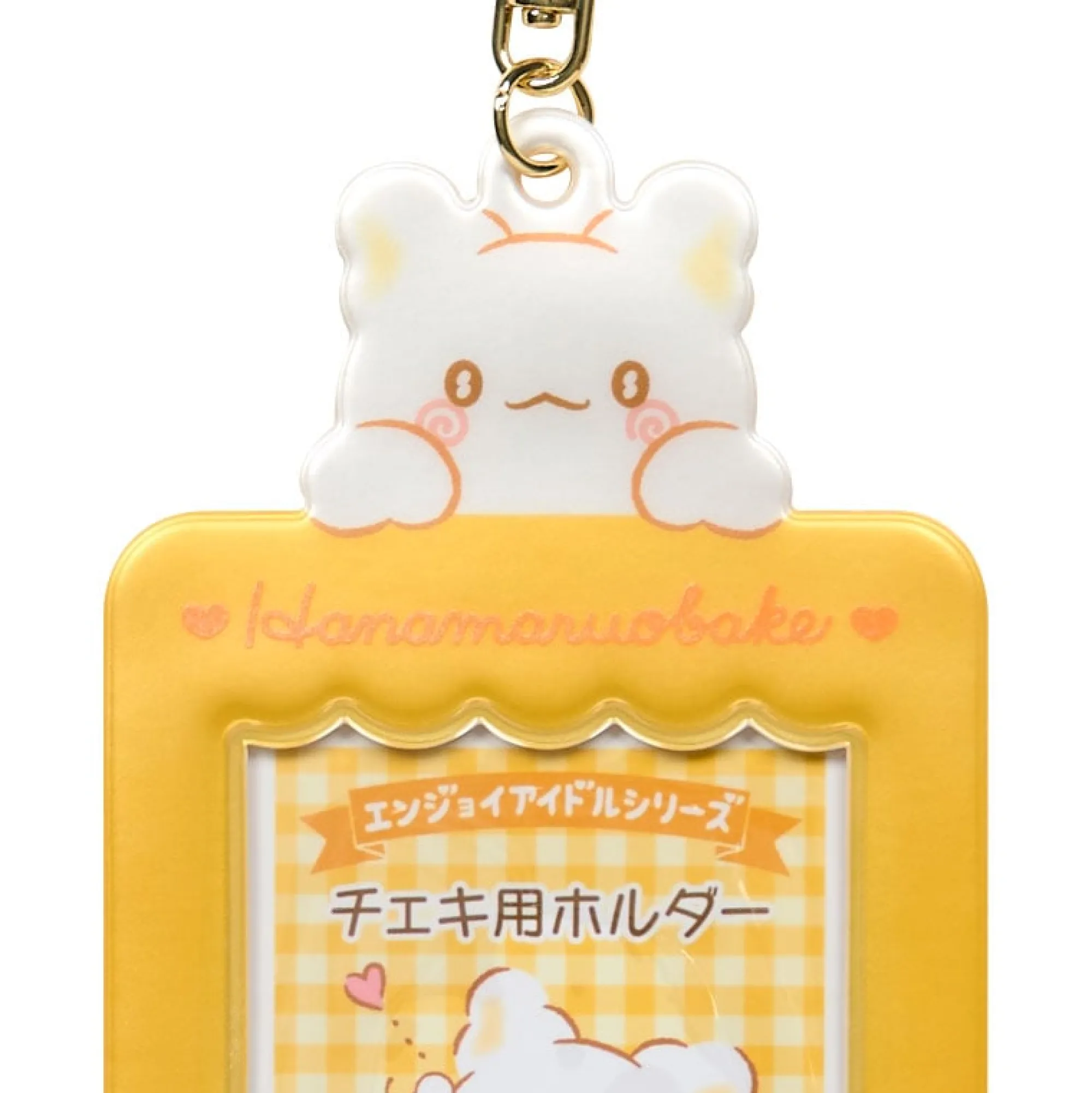 Japan Original Hanamaruobake Mascot Photo Holder Charm