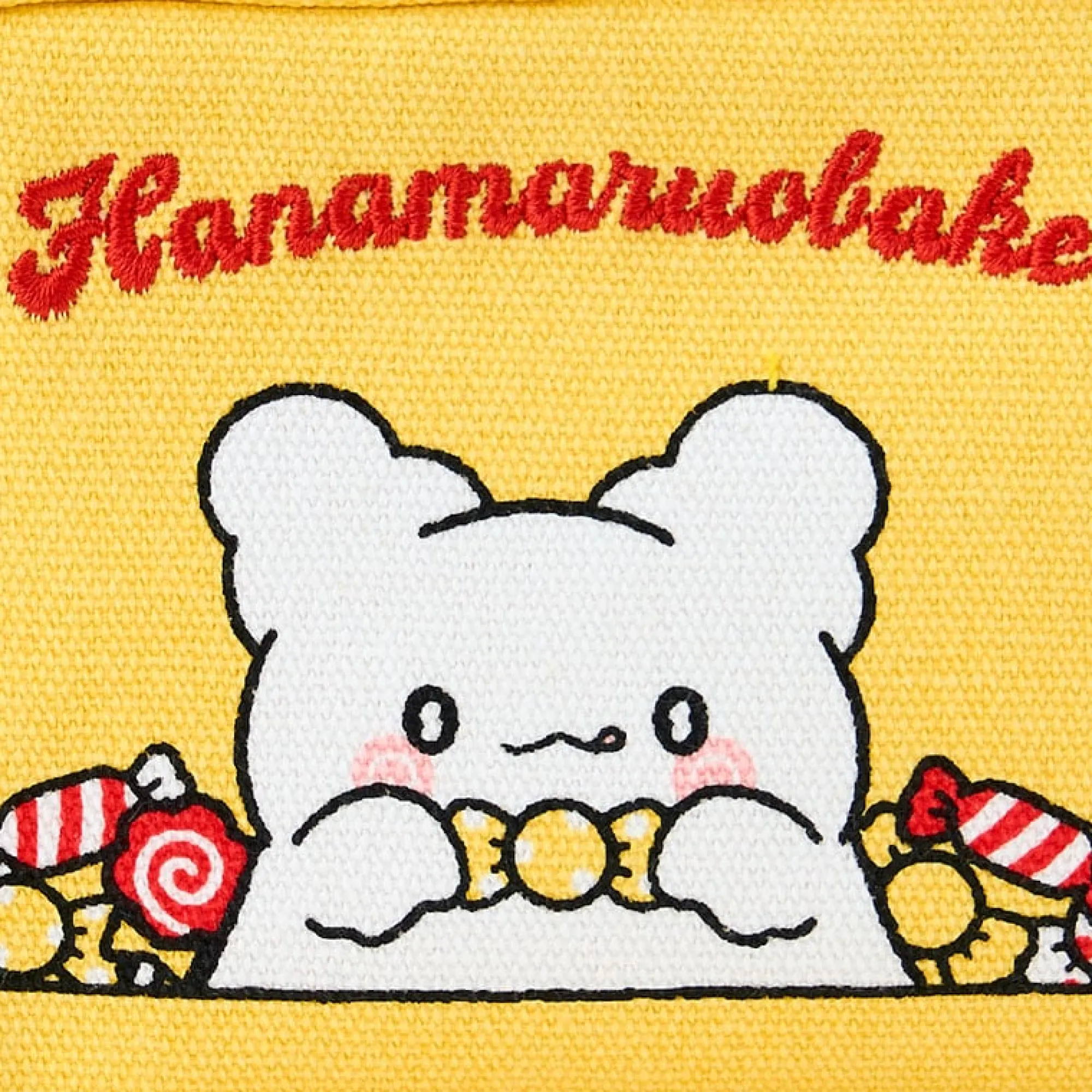 Japan Original Hanamaruobake Mini Zipper Pouch (I Love Sweets Series)