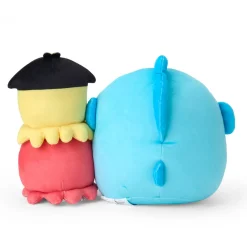 Japan Original Hangyodon & Friends Better Together Throw Pillow Duo