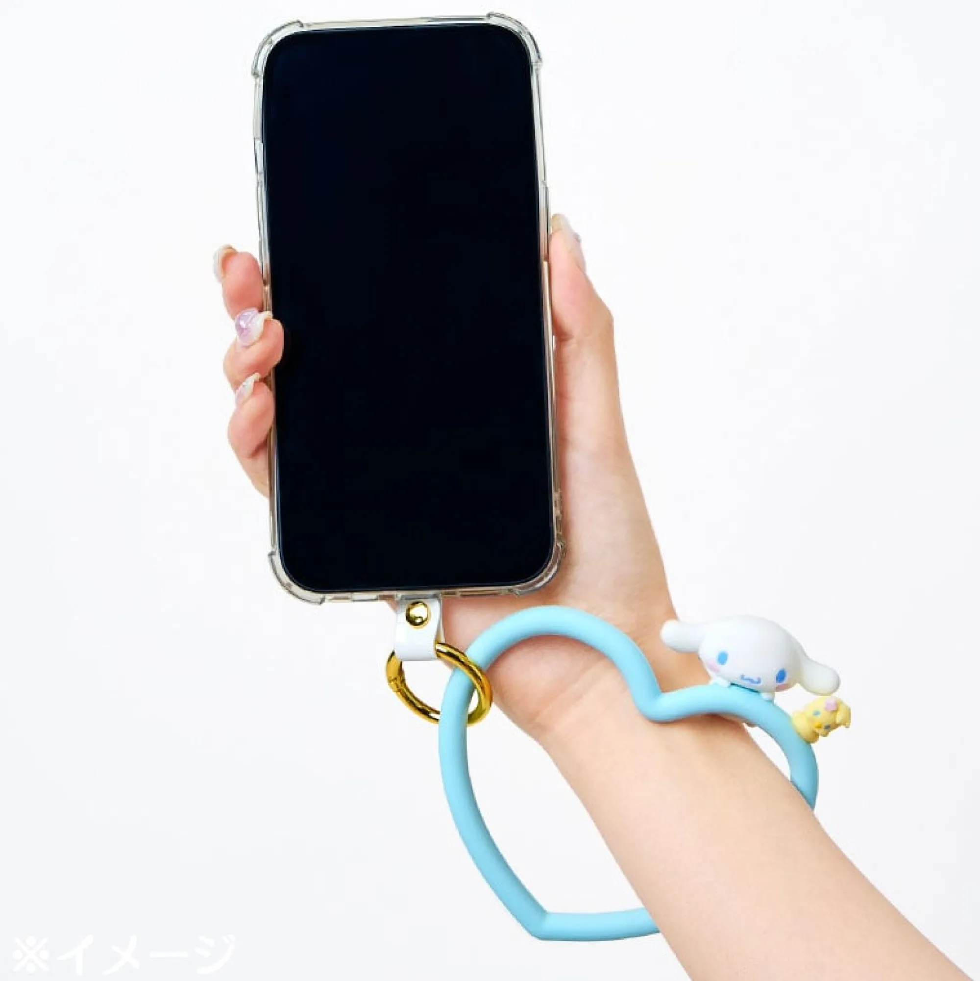 Japan Original Hangyodon Besties Smartphone Wrist Ring