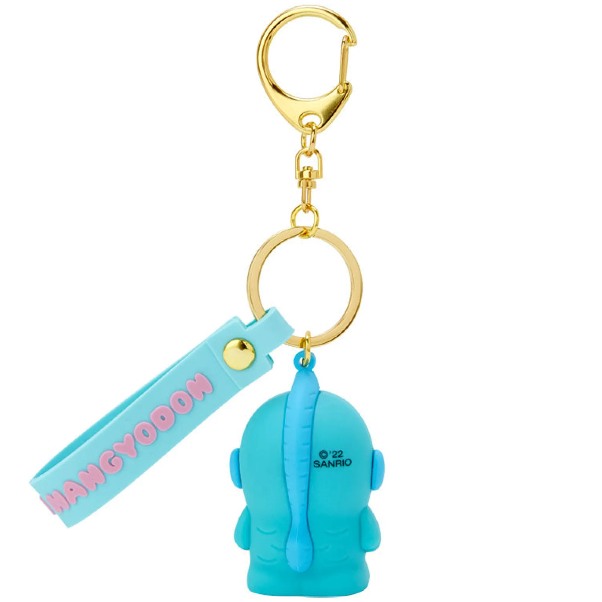 Japan Original Hangyodon Signature Keychain
