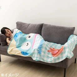Japan Original Hangyodon Throw Blanket (Naptime Friends)