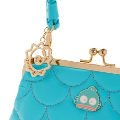 Global Original Hangyodon 2-Way Quilted Kiss Knob Handbag