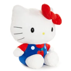 NAKAJIMA CORPORATION Hello Kitty 15" Blue Overalls Large Plush (Apples Series)