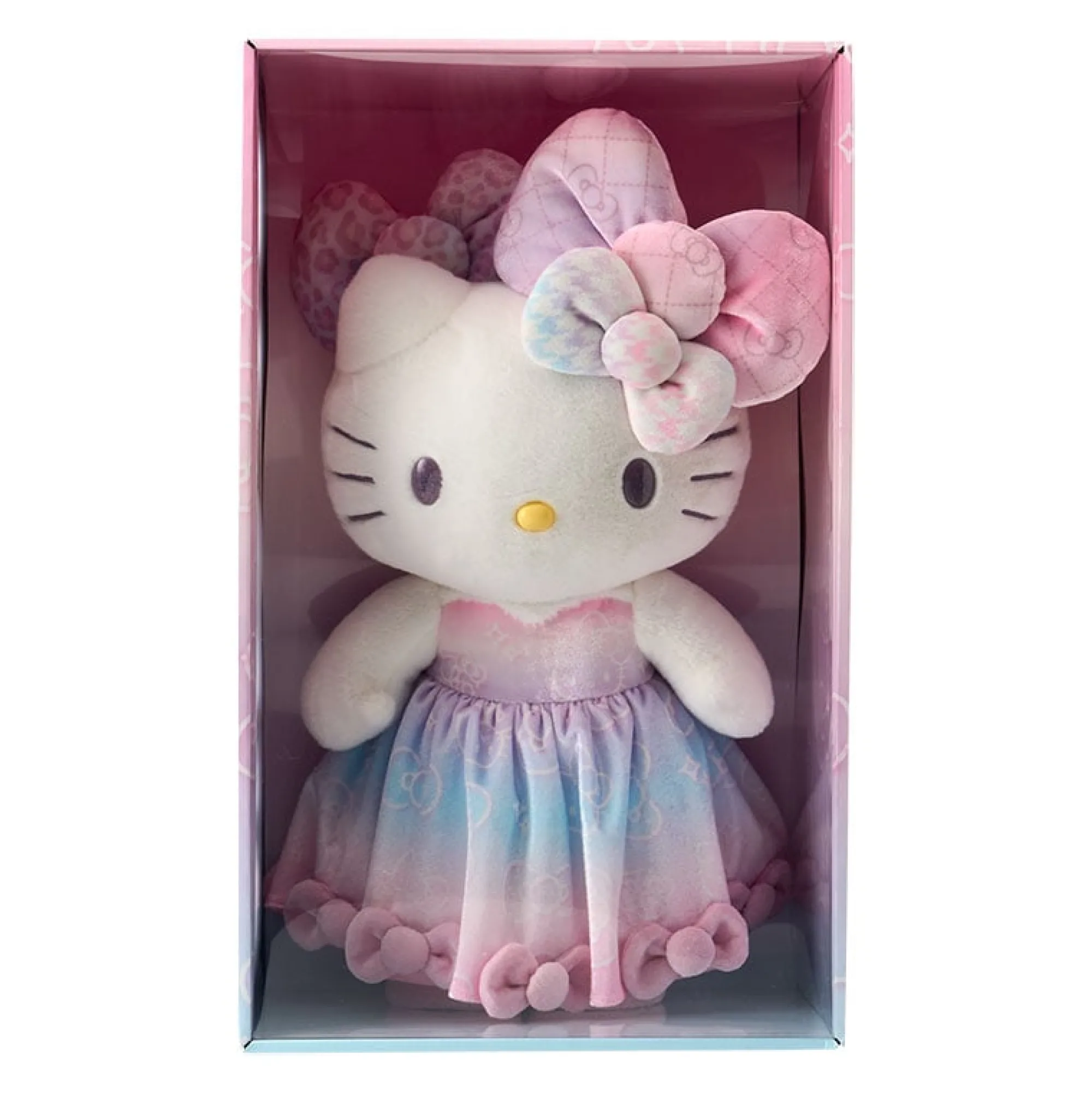 Japan Original Hello Kitty 18" Boxed Plush 50th Anniv. (Fashionable Ribbons Series)