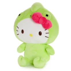 NAKAJIMA CORPORATION Hello Kitty 7" Chameleon Plush (Tropical Animal Series)