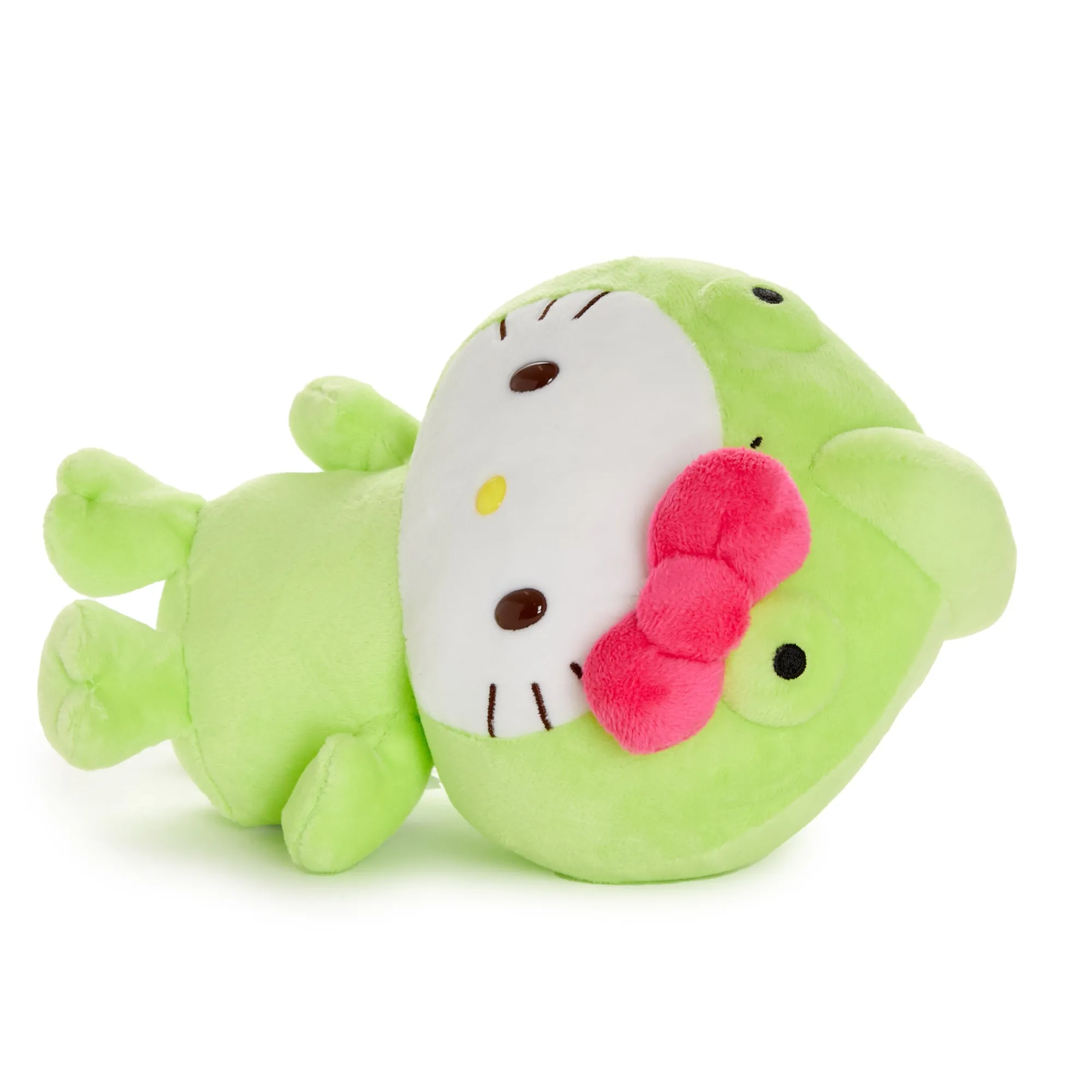 NAKAJIMA CORPORATION Hello Kitty 7" Chameleon Plush (Tropical Animal Series)