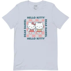 Printful Hello Kitty & Dear Daniel Checkerboard Tee