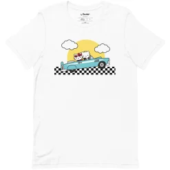 Printful Hello Kitty & Dear Daniel Sunset Drive Tee