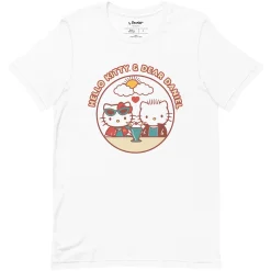 Printful Hello Kitty & Dear Daniel Milkshake Tee