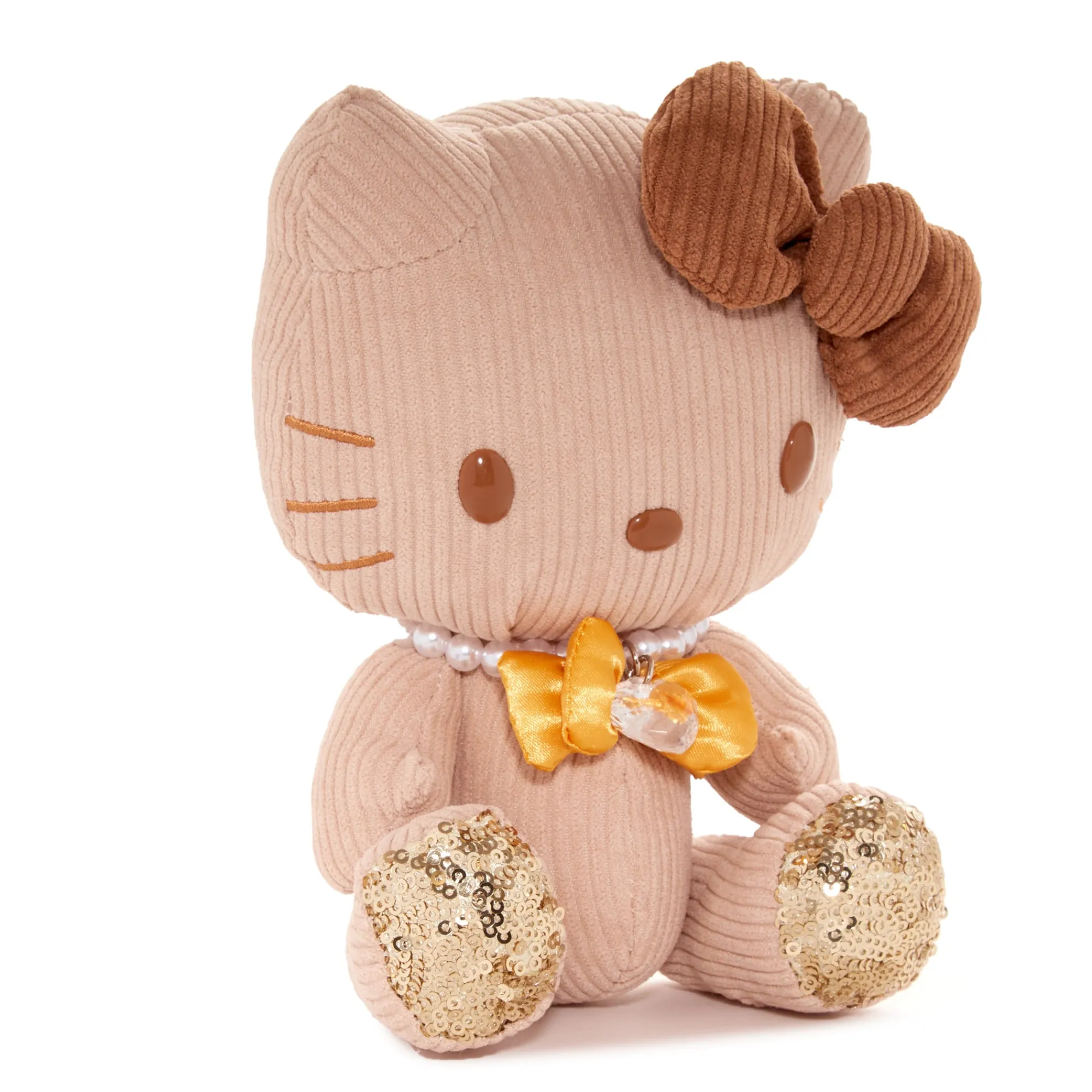 NAKAJIMA CORPORATION Hello Kitty 7" Jewel Plush (Brown)