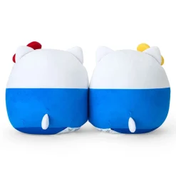 Japan Original Hello Kitty & Mimmy Better Together Throw Pillow Duo