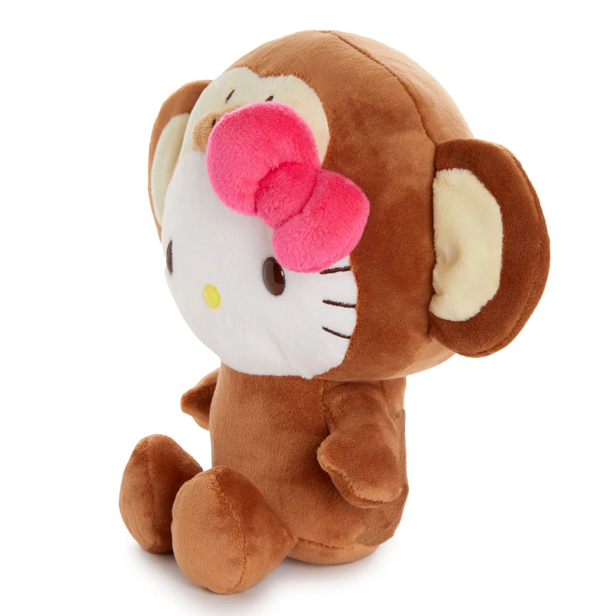 NAKAJIMA CORPORATION Hello Kitty 7" Monkey Plush (Tropical Animal Series)