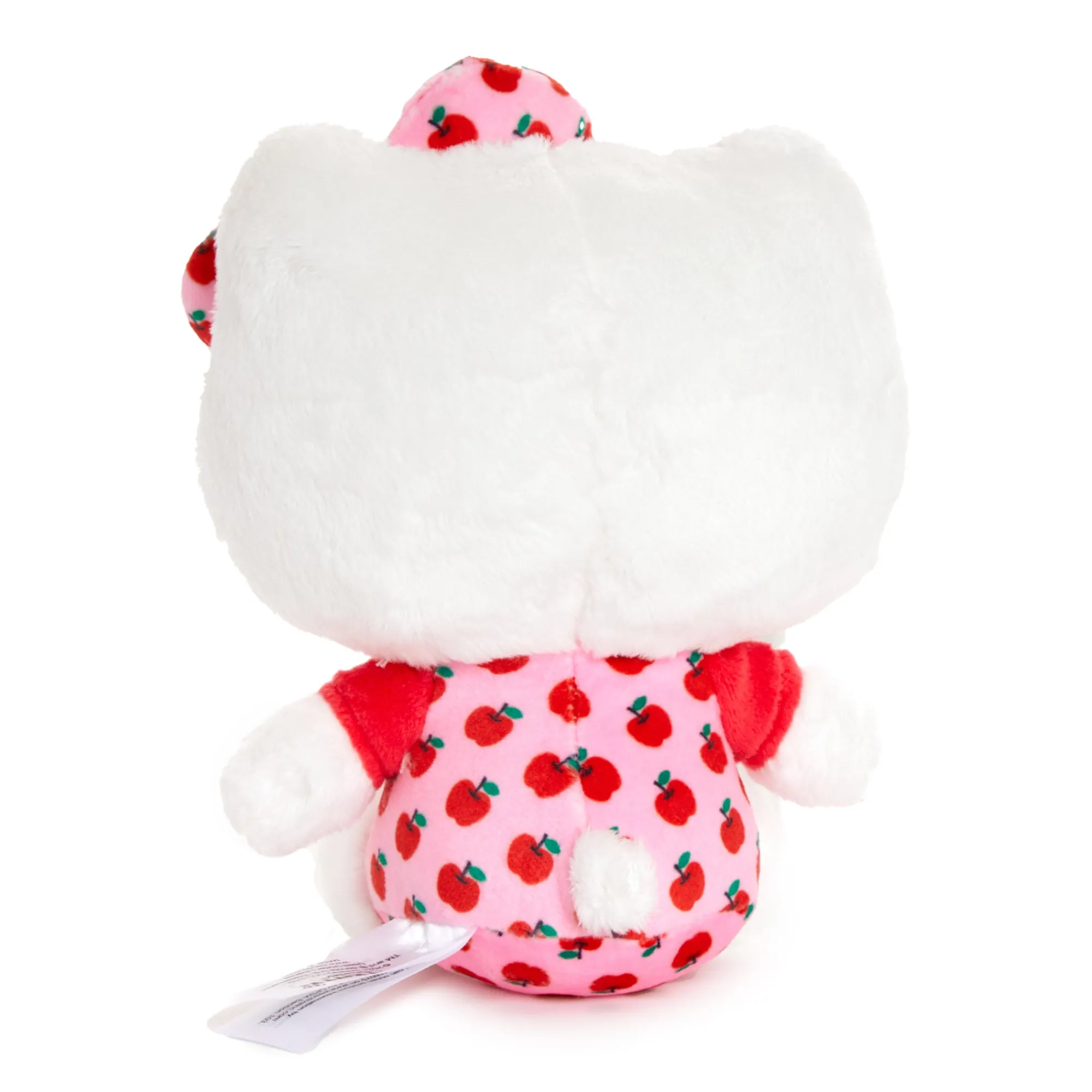 NAKAJIMA CORPORATION Hello Kitty 6" Pink Overalls Plush Mascot (Apples Series)