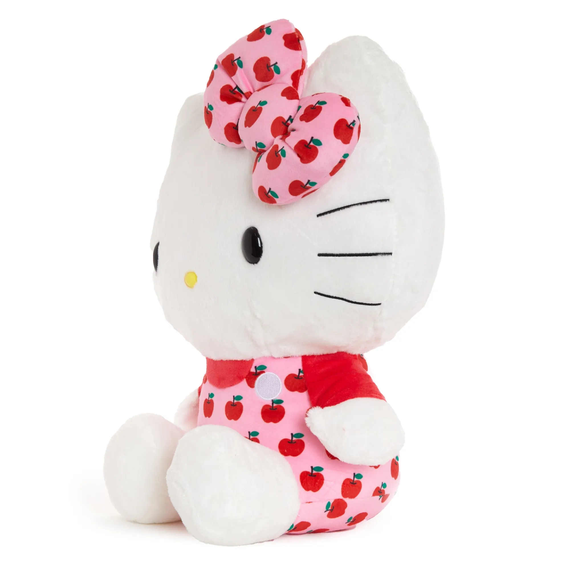 NAKAJIMA CORPORATION Hello Kitty 15" Pink Overalls Large Plush (Apples Series)